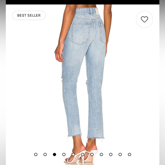 GRLFRND Karolina High Rise Straight Crop - Picture 2 of 9